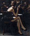 Fabian Perez Valerie at Las Brujas painting